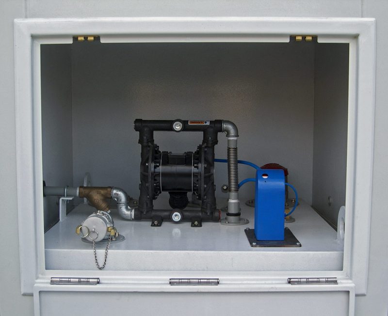 Pump cabinet