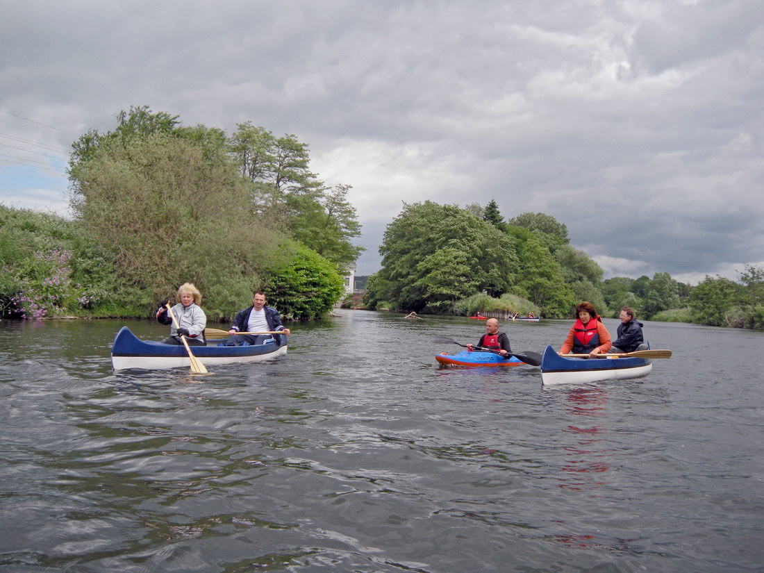 Kanuausfahrt Sommer 2010
