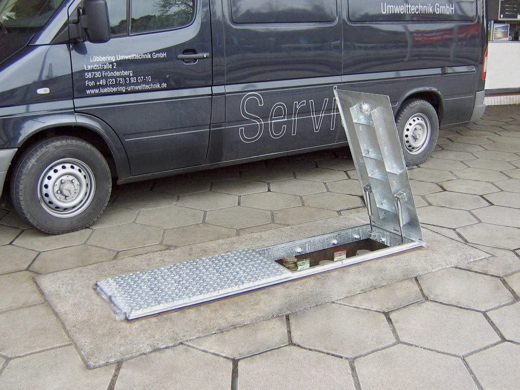 Zweigeteilter Befüllschacht