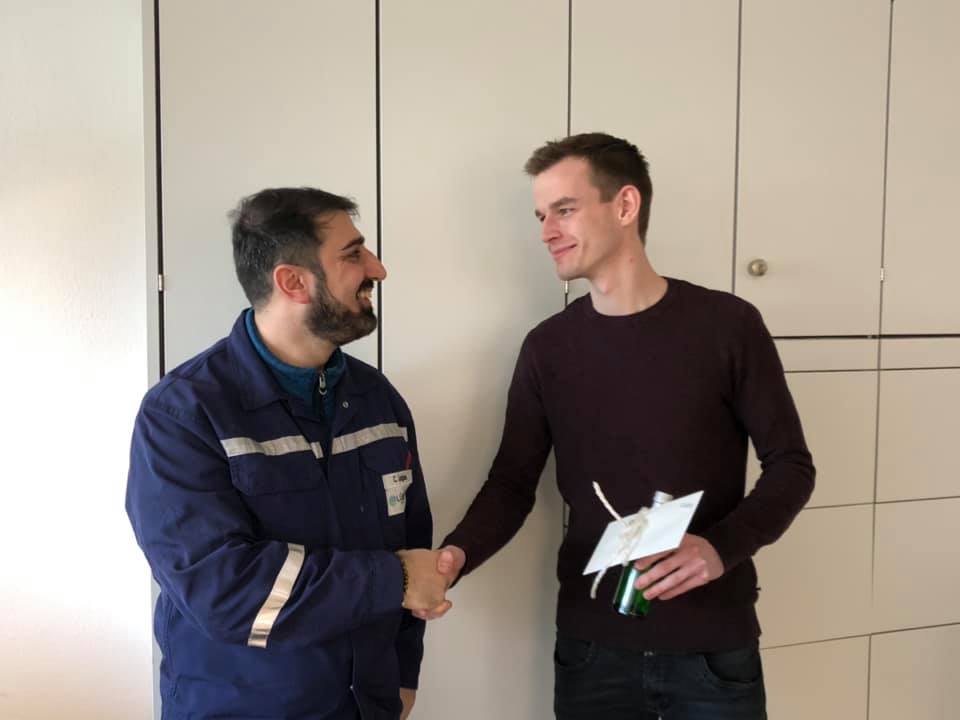 Celal Saglam (l.) und Max Müller (r.)