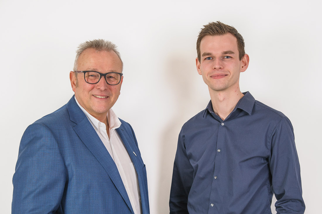 Jörg Müller (l.) und Max Müller (r.)