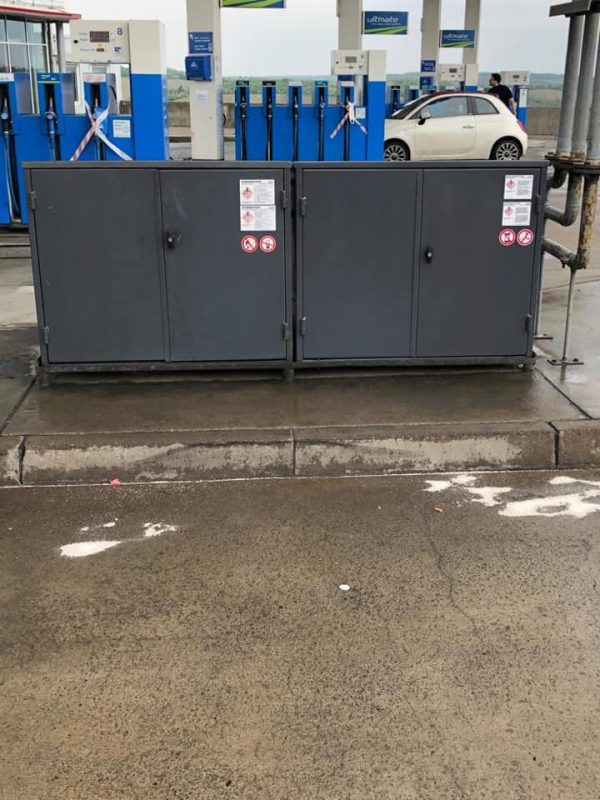 Redeveloped remote filling station