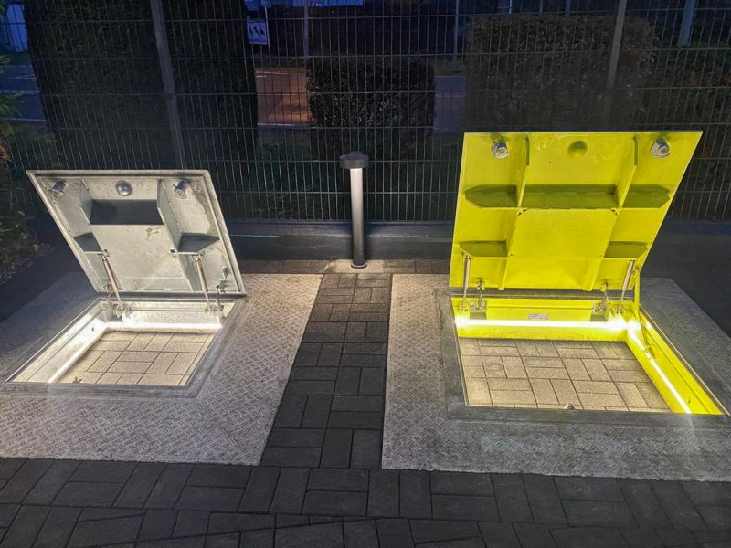 Unsere neue Ausstellungsfläche auf dem Firmengelände