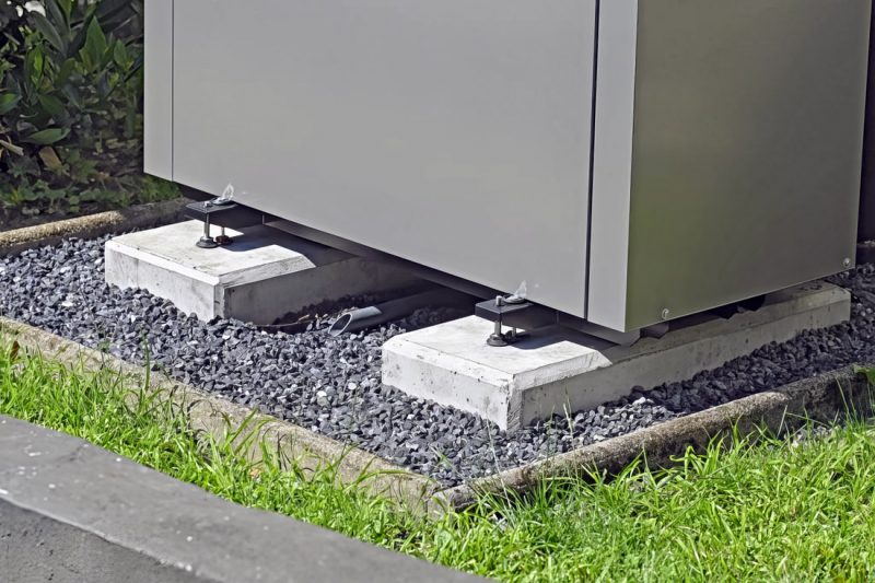 Strip foundations as a finished component