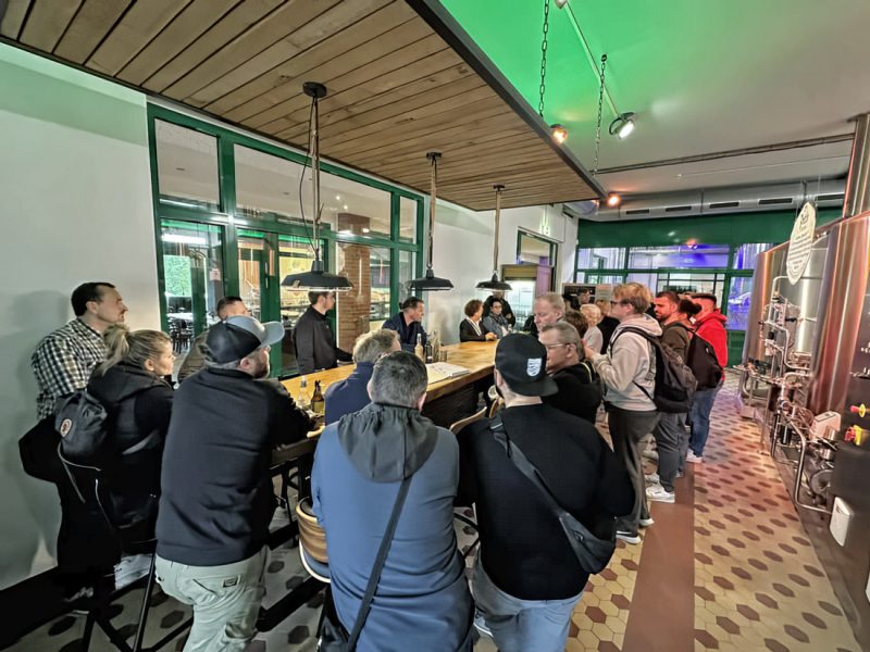 Company outing 2024 with a visit to the Pott's brewery in Oelde